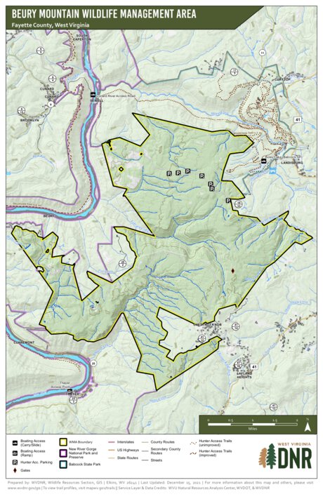 Beury Mountain Wildlife Management Area Preview 1