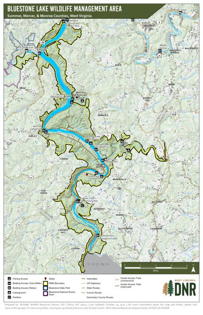 Bluestone Lake Wildlife Management Area Preview 1