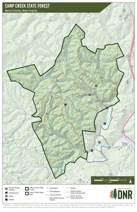 Camp Creek State Forest & State Park Preview 1