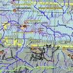 Offroad Vehicle Trails & Recreation Map of Colorado Preview 2