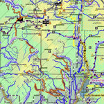 Offroad Vehicle Trails & Recreation Map of Colorado Preview 3