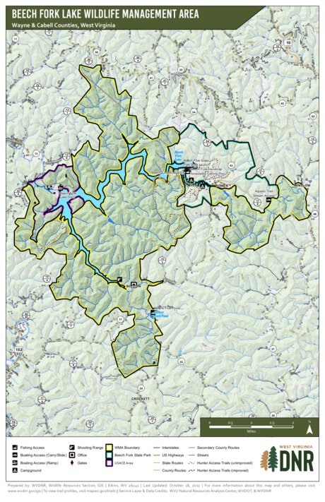 Beech Fork Lake Wildlife Management Area & State Park Preview 1