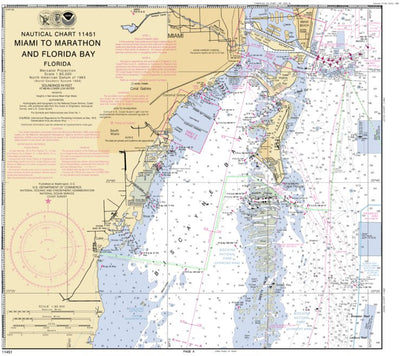Miami To Marathon And Florida Bay Page A Left Panel Preview 1