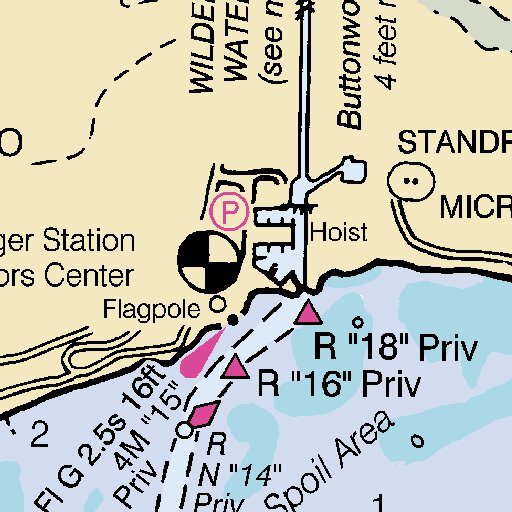 Florida Inset Map Miami To Marathon And Florida Bay Page B Inset 4 Map by National ...