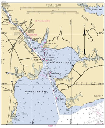 Potomac River Occoquan And Belmont Bay Va Inset 10 Preview 1