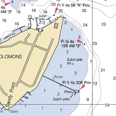 Patuxent River Solomons Is And Vicinity Preview 2