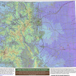 Horse Trails & Recreation Map for Colorado Preview 1
