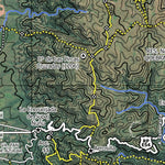 Mapa de Senderos - Sierras Chicas de Córdoba, Sector Centro Sur Preview 2