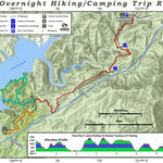 Women's Conference Overnight Hiking/Camping Map Preview 1