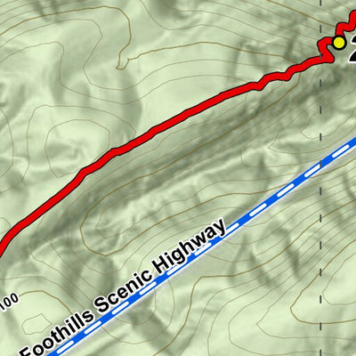 Women's Conference Overnight Hiking/Camping Map Preview 2