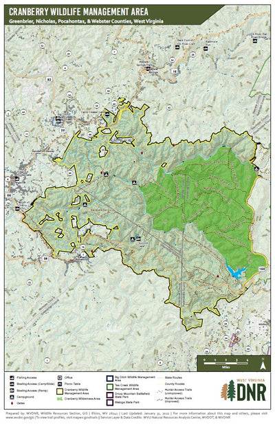WVDNR District 3 WMA Maps - Bundle Preview 2