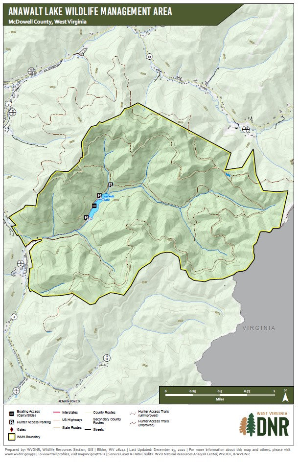 WVDNR District 4 WMA Maps - Bundle Map by WV Division of Natural