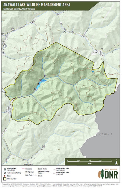 WVDNR District 4 WMA Maps - Bundle Preview 1