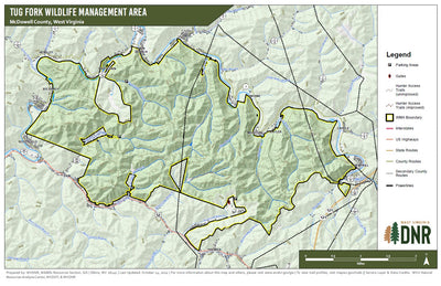 WVDNR District 4 WMA Maps - Bundle Preview 3