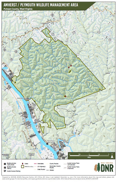 WVDNR District 5 WMA Maps - Bundle Preview 1