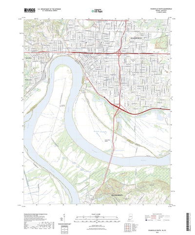 Evansville South, IN (2022, 24000-Scale) Preview 1
