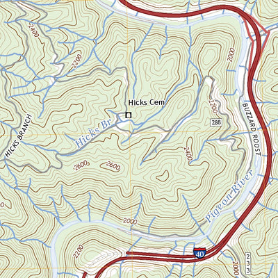 Cove Creek Gap, NC (2022, 24000-Scale) Preview 3
