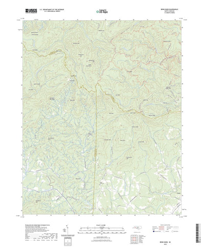 Benn Knob, NC (2022, 24000-Scale) Preview 1