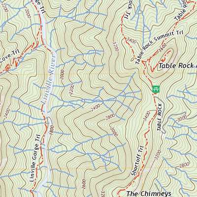 Linville Falls, NC (2022, 24000-Scale) Preview 3