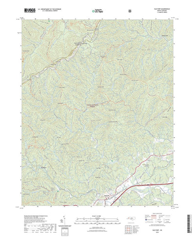 Old Fort, NC (2022, 24000-Scale) Preview 1