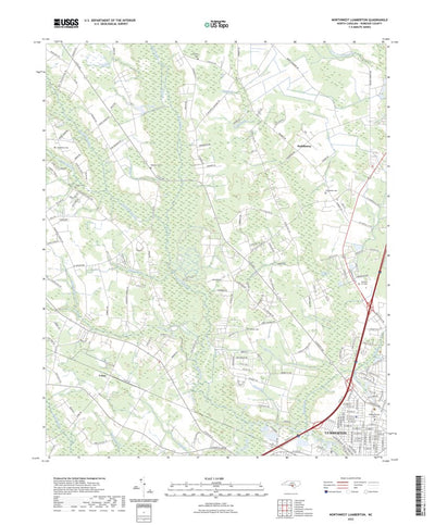 Northwest Lumberton, NC (2022, 24000-Scale) Preview 1