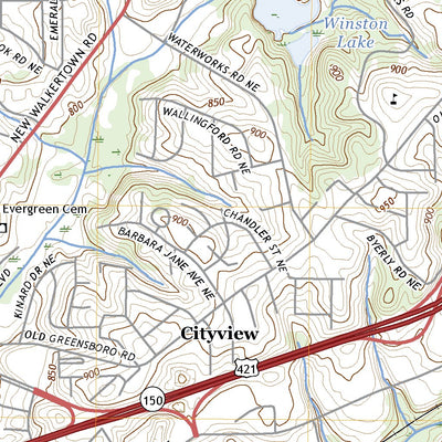 Winston-Salem East, NC (2022, 24000-Scale) Preview 3