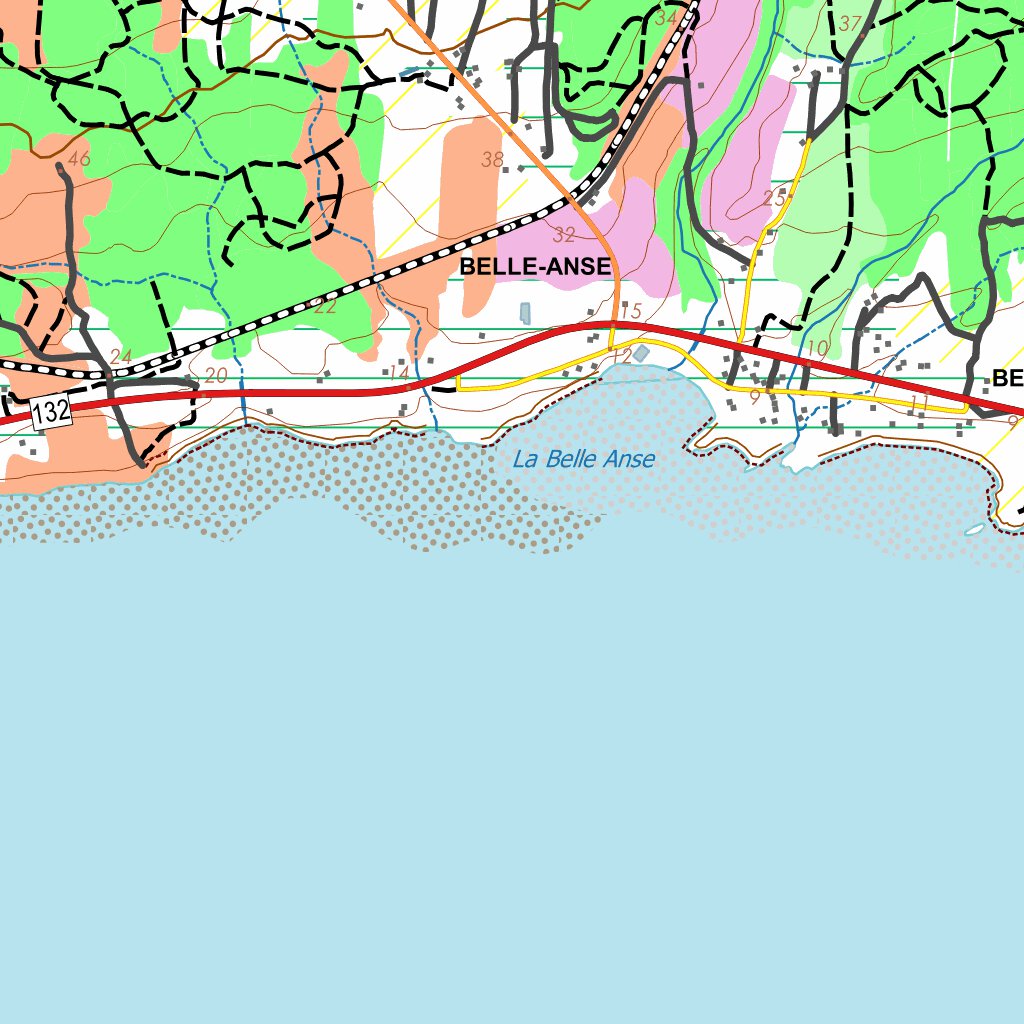 Percé Rots Map PERCE Map by GPS Quebec inc. | Avenza Maps