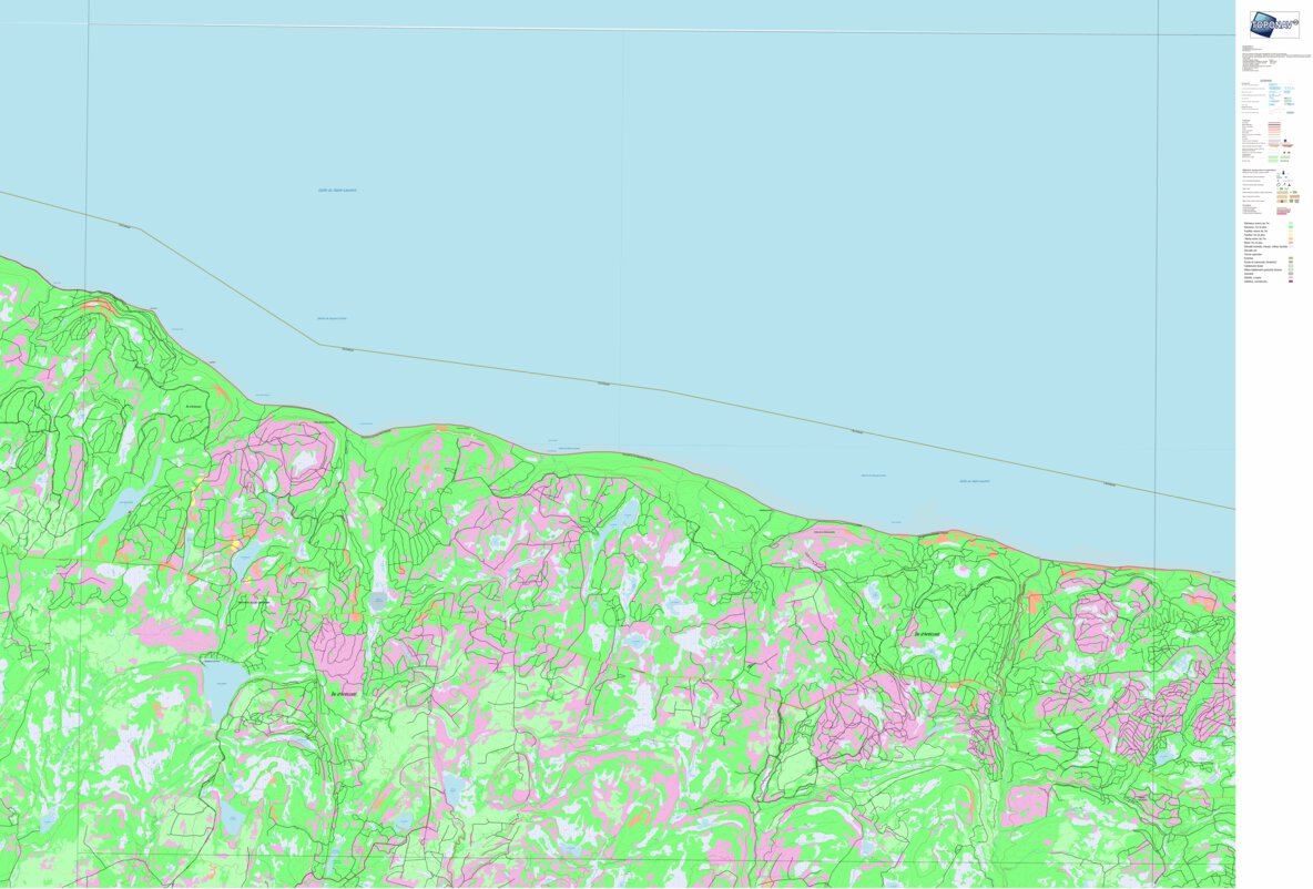 LAC FAURE Map by GPS Quebec inc. | Avenza Maps