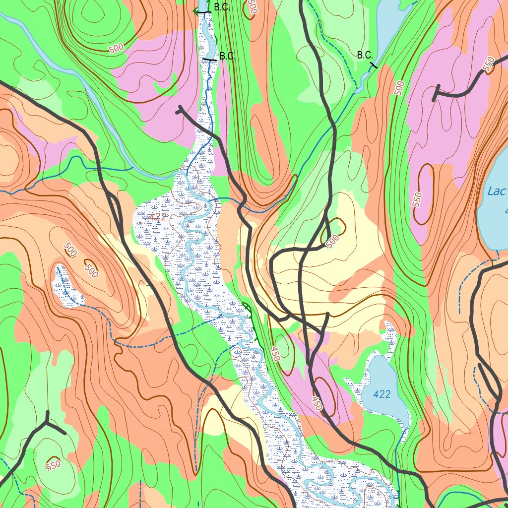 LAC MANOUANE Map by GPS Quebec inc. | Avenza Maps