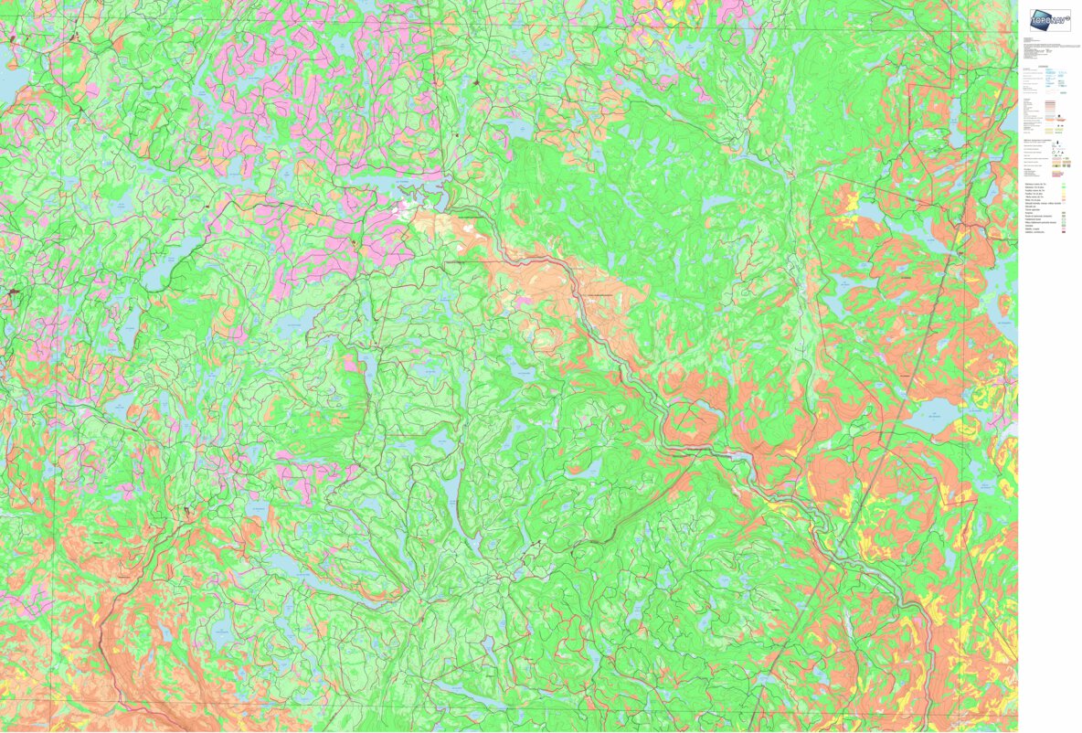 LAC DES SAVANES Map by GPS Quebec inc. | Avenza Maps