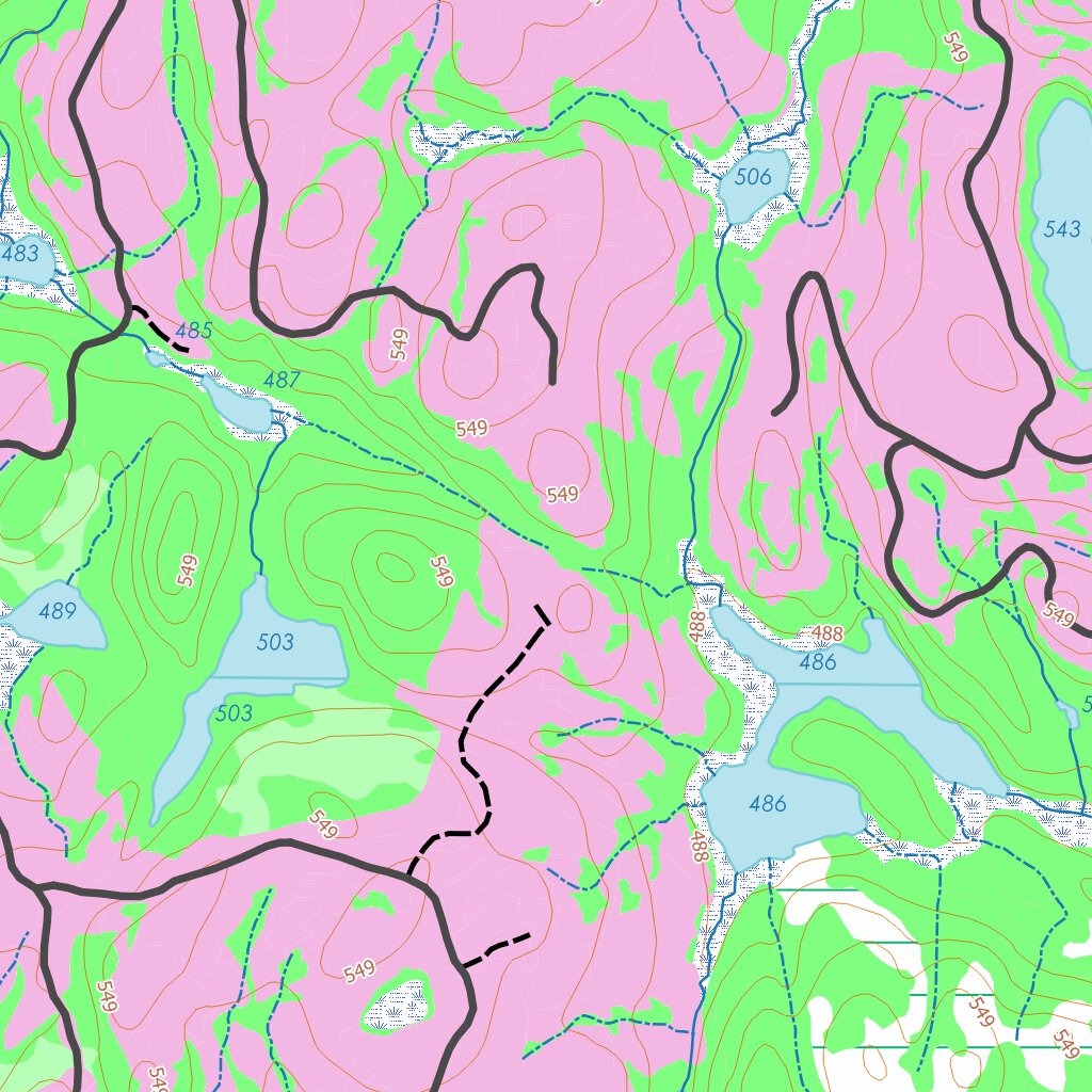 LAC AU BROCHET Map by GPS Quebec inc. | Avenza Maps