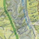 Amakazari-yama 雨飾山 Hiking Map (Chubu, Japan) 1:25,000 Preview 3
