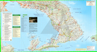 South Pelion, Central Greece [Hiking Map 1:45.000] Preview 1
