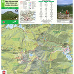 Oku-shirane-san (Nikko Shirane-san) 奥白根山 (日光白根山) Hiking Map (Kanto, Japan) 1:25,000 Preview 1