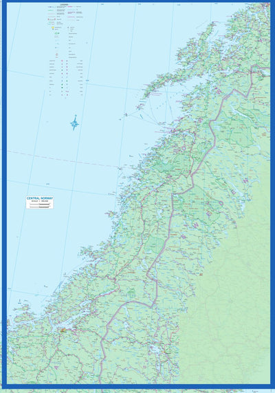 Central Norway 1:800,000 - ITMB Preview 1