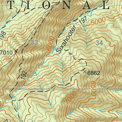 Tonto National Forest Quadrangle: PINAL PEAK Preview 2