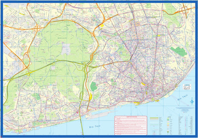 Lisbon (Portugal) 1:10,000 - ITMB Preview 1