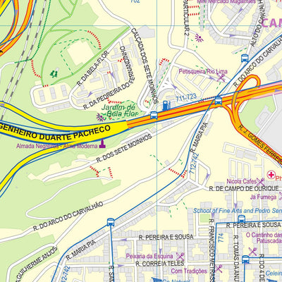 Lisbon (Portugal) 1:10,000 - ITMB Preview 2