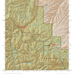 Coronado National Forest Quadrangle: KENNEDY PEAK Preview 1