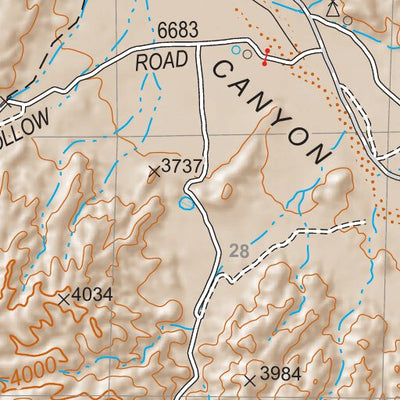 Coronado National Forest Quadrangle: KLONDYKE Preview 2