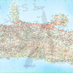 Chania, Western Crete [Road Map 1:100.000] Preview 1