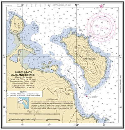Kodiak Isl Bays And Anchorages Uyak Anchorage Preview 1