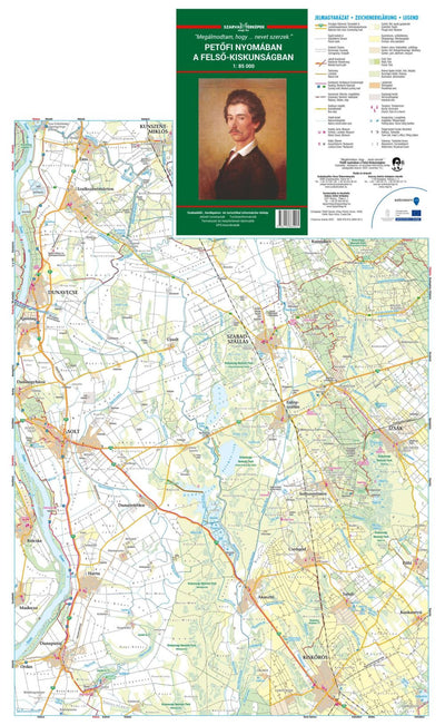 Felső-Kiskunság turista-, biciklis és turista információs térkép Preview 1