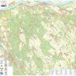 Gerecse turista-biciklis térkép, tourist, biking map Preview 1