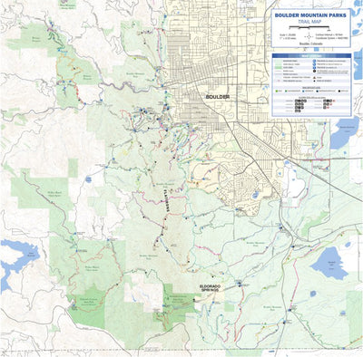 Boulder - Mountain Parks, Open Spaces & Eldorado Canyon State Park Preview 1