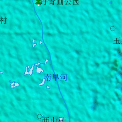 北京小西山地形图 Preview 3