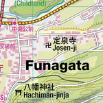 Sabane-yama 猿羽根山 Hiking Map (Tohoku, Japan) 1:15,000 Preview 2