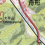 Sabane-yama 猿羽根山 Hiking Map (Tohoku, Japan) 1:15,000 Preview 3