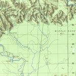 Belize South Topographic Map Preview 2