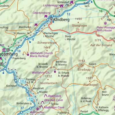 Eastern Austria 1:380,000 - ITMB Preview 2